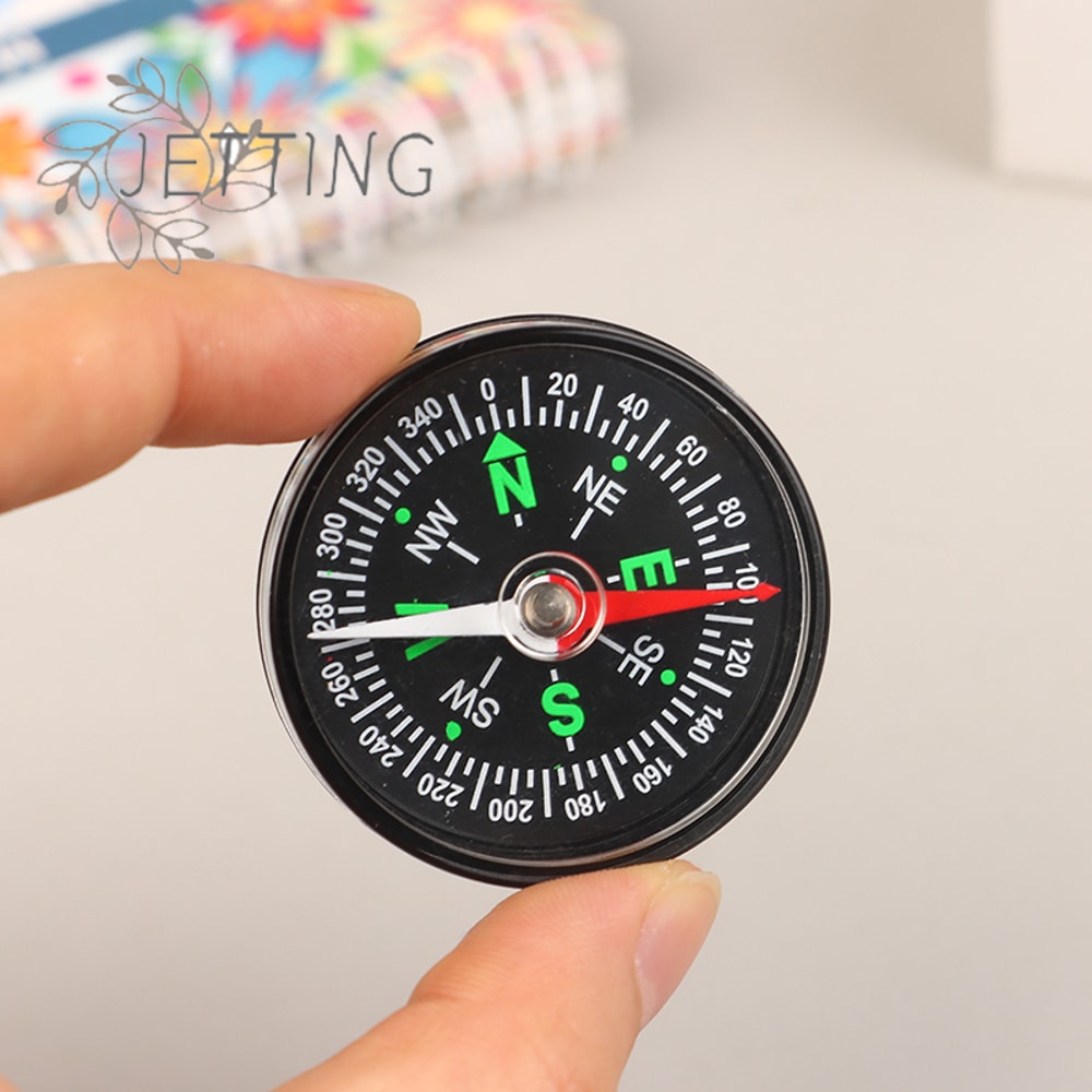 Handheld Compass for Camping and Outdoor Adventures Durable ABS Pocket Compass for Navigation, Climbing, Riding,