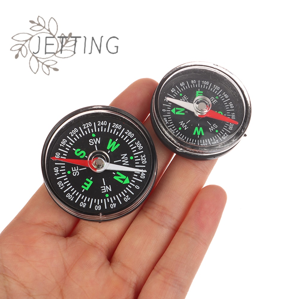 Handheld Compass for Camping and Outdoor Adventures Durable ABS Pocket Compass for Navigation, Climbing, Riding,