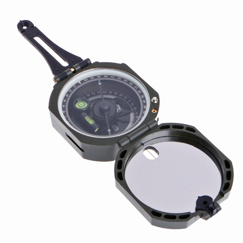 High-Accuracy Multifunctional Compass Waterproof Geological, Survival & Orienteering Compass for Adventure Enthusiasts