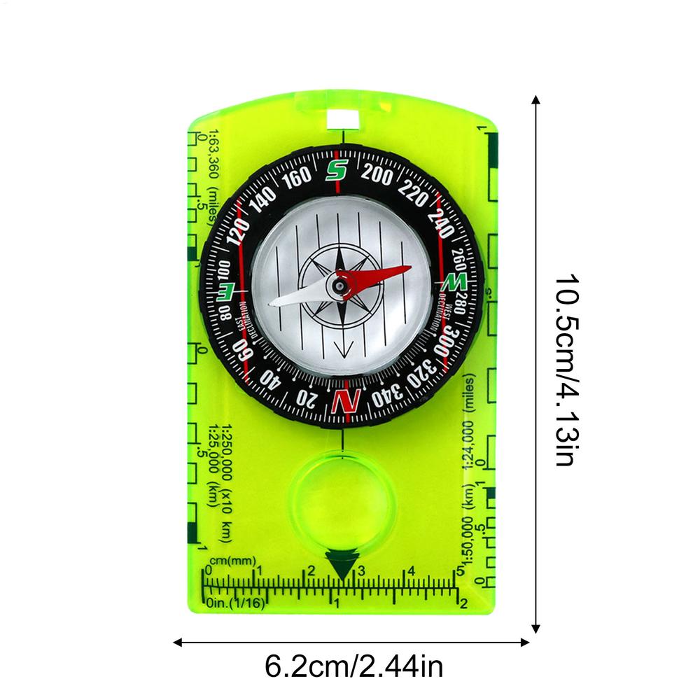 Waterproof Hiking Compass Backpack With Map Scale Best For Outdoor Camping Survival 5
