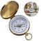 Brass Flip Cover Compass – Multifunctional Outdoor Navigation Tool, Pocket Watch Design for Hiking, Camping, and Surviva