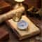 Brass Flip Cover Compass – Multifunctional Outdoor Navigation Tool, Pocket Watch Design for Hiking, Camping, and Surviva