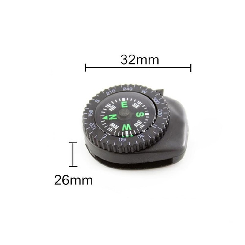 Mini Watch Band Button for Paracord Bracelet Essential Survival Accessory for Outdoor Enthusiasts