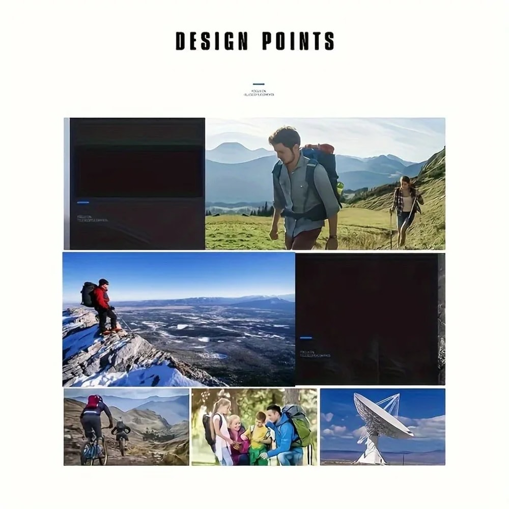 Outdoor Waterproof Compass High Precision Portable Navigation Tool for Hiking, Camping & Survival