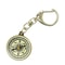 Mini Survival Compass Keychain Portable Orienteering & Hiking Compass for Camping & Hunting