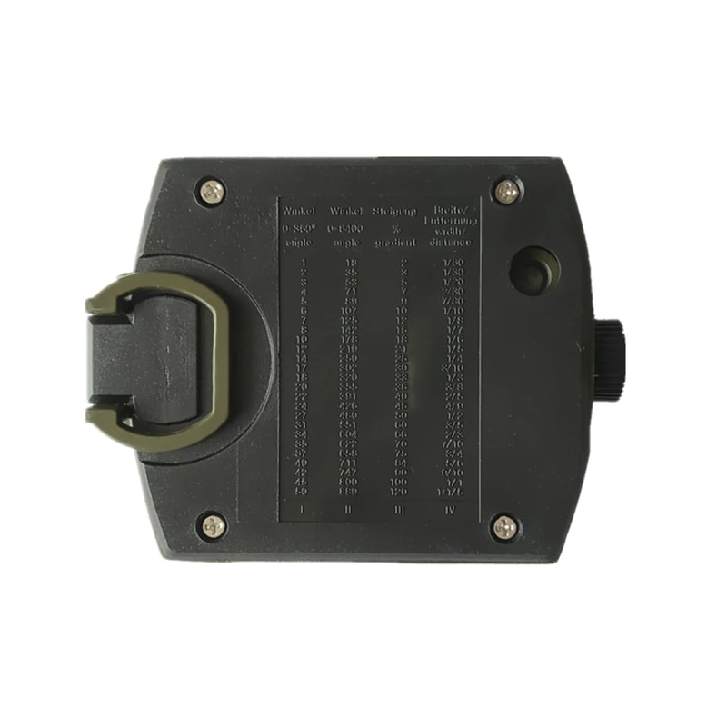 Waterproof Military-Grade Compass - High Precision Outdoor Hiking and Mountaineering Compass with Metal Sight