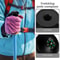 Hiking Pole Head Compass Aluminum Alloy Trekking Pole Head Cover Accurate Outdoor Climbing Tool for Comfortable Hiking