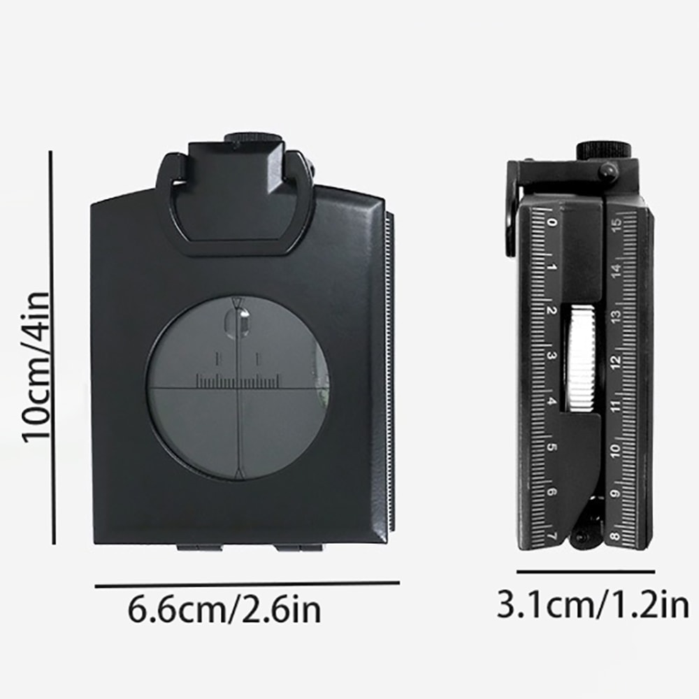 Multifunctional Military Compass Waterproof Survival Navigation for Hiking and Camping