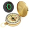 Portable Brass Compass For Outdoor Adventures Hiking Camping Navigation Tool 0