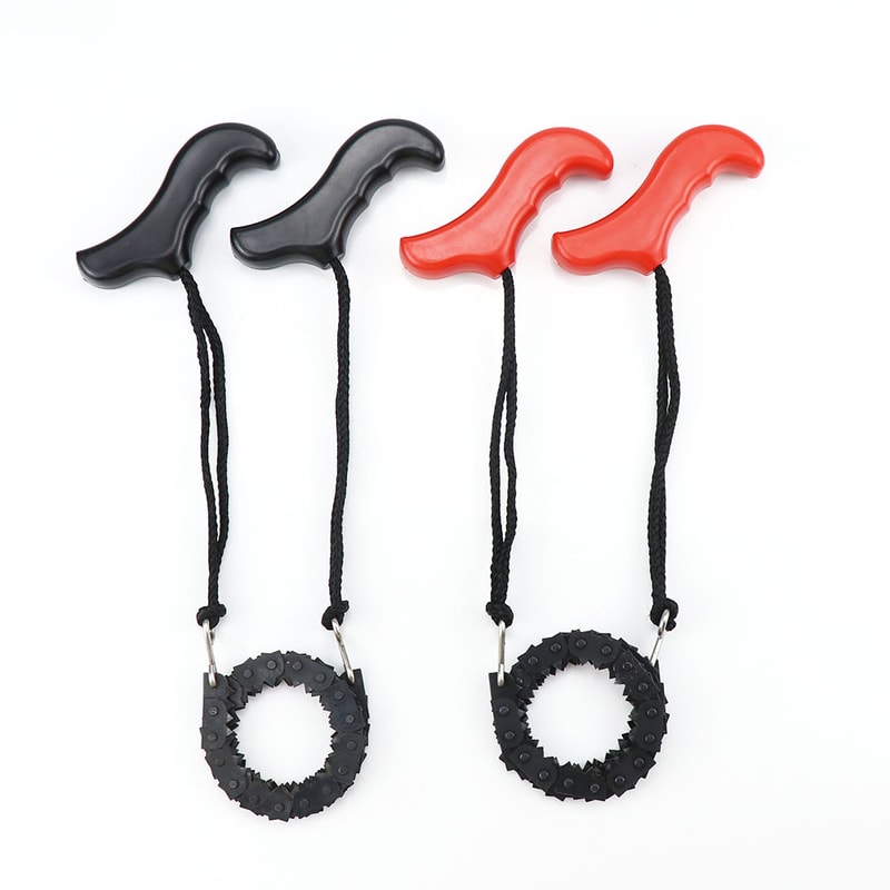 Portable Camping Hand Saw Outdoor Survival Wire Chain Saw for Hunting & Emergency Use