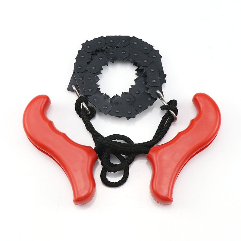 Portable Camping Hand Saw Outdoor Survival Wire Chain Saw for Hunting & Emergency Use