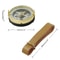 Watertight Pocket Watch Compass Compact Navigation Tool for Camping & Hiking