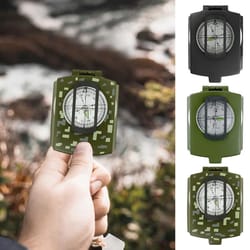 waterproof high precision compass for hiking, mountaineering & military use professional outdoor metal sight