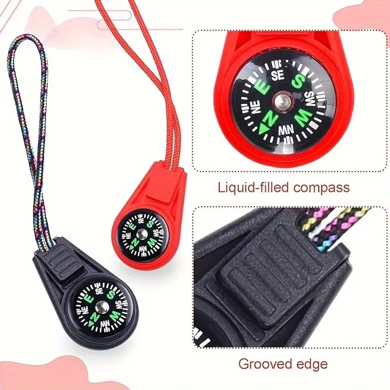 Portable, Durable Pendant for Camping & Hiking Essential Outdoor Adventure Gear