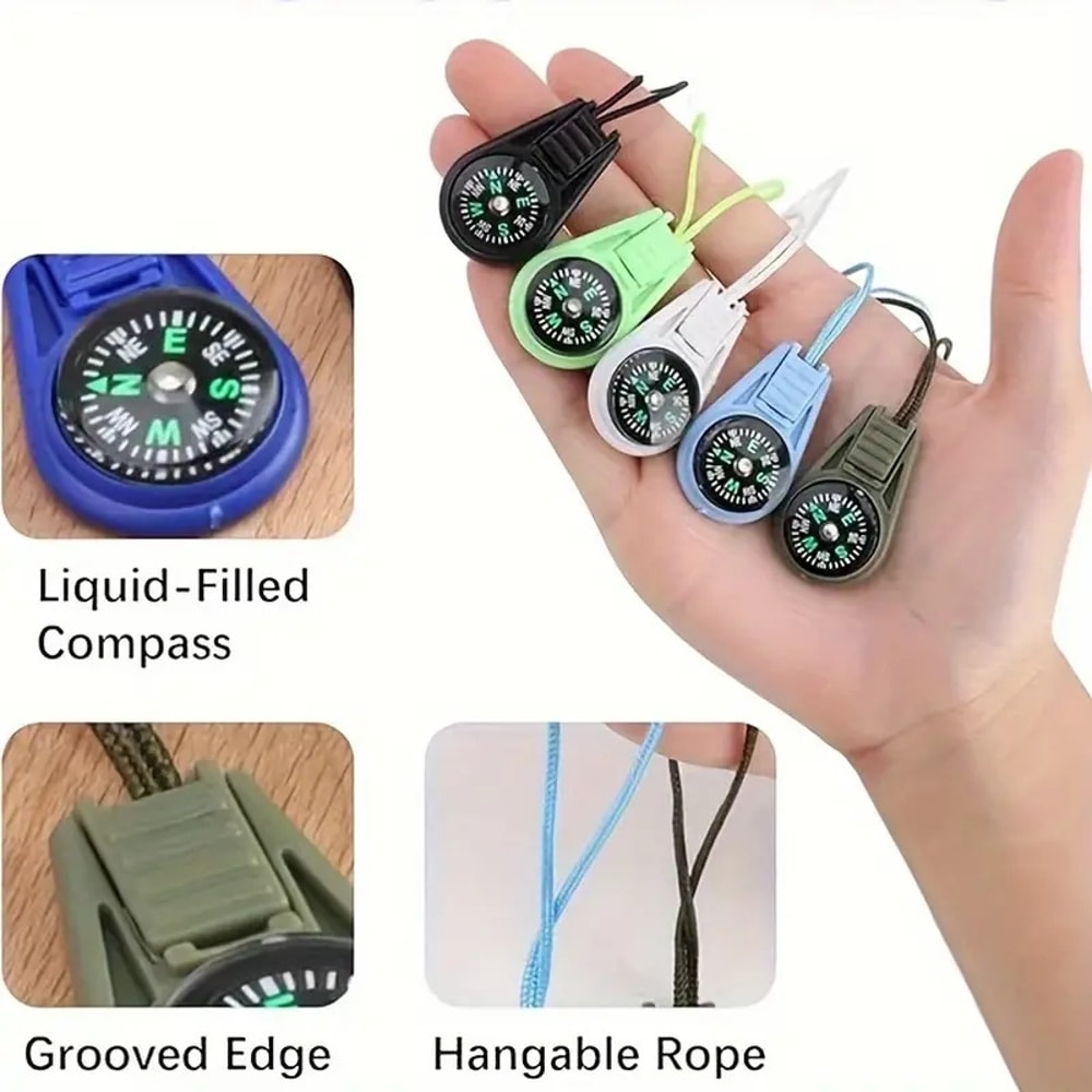 Portable, Durable Pendant for Camping & Hiking Essential Outdoor Adventure Gear