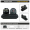 Rotatable Car Compass with Thermometer High Accuracy Dashboard Accessory for Auto Navigation