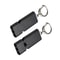 Survival Whistle Aluminum Alloy Three-Tube EDC Tool for Outdoor Adventures