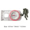 Shockproof Compass for Hiking & Outdoor Survival High Accuracy Multifunctional Expedition Tool
