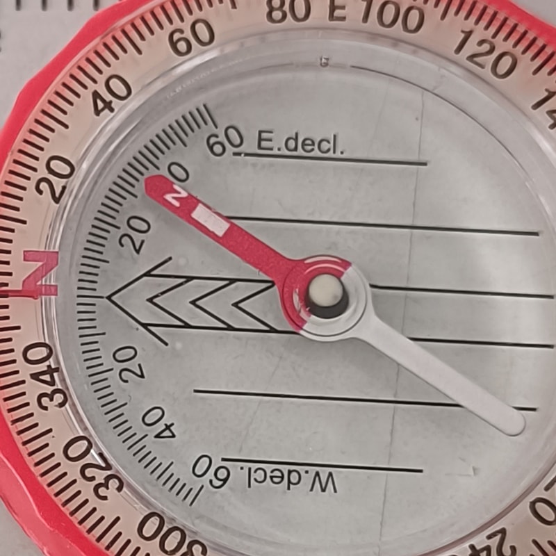 Shockproof Compass for Hiking & Outdoor Survival High Accuracy Multifunctional Expedition Tool