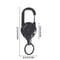 Retractable Wire Rope Keychain For Outdoor Adventures AntiTheft Backpack Keychain With Spring Mech 6