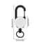 Retractable Wire Rope Keychain For Outdoor Adventures AntiTheft Backpack Keychain With Spring Mech 9