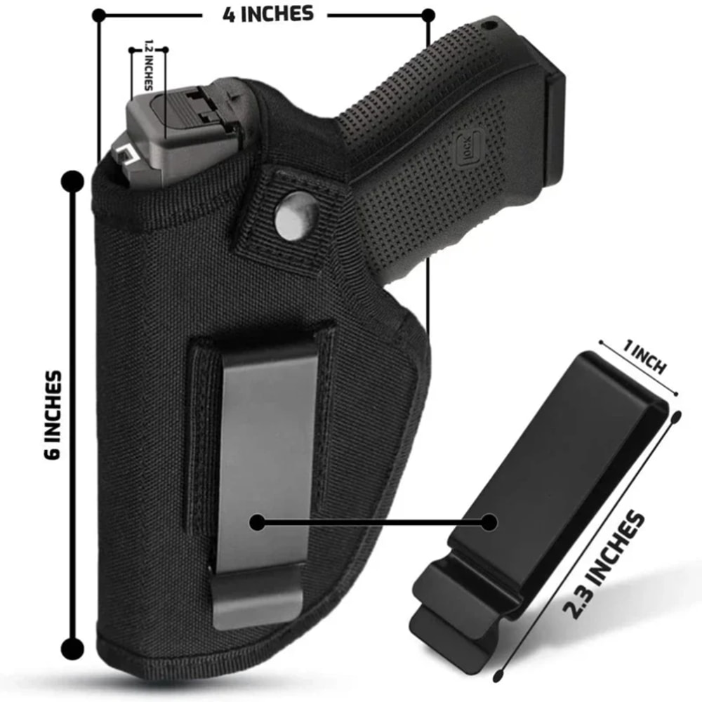 Universal Concealed Carry Holster for Right & Left Adjustable and Versatile