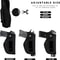 Universal Concealed Carry Holster for Right & Left Adjustable and Versatile