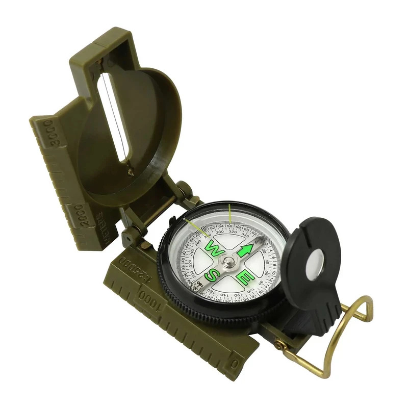 Waterproof High Precision Military Compass Outdoor Sports, Hiking, Mountaineering Gadget for Professionals