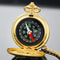 Vintage Brass Pocket Compass Outdoor Navigation Watch for Camping & Hiking