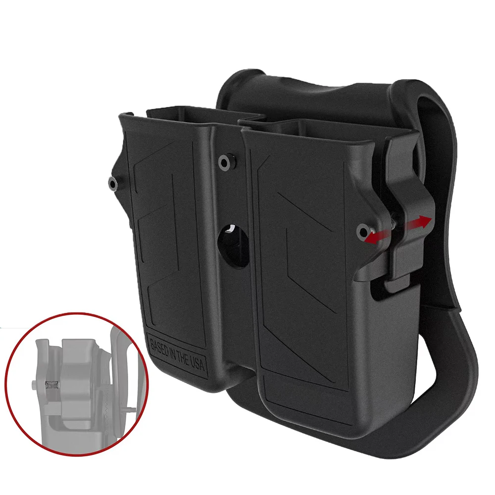 Double Stack Magazine Pouch | Pistol Mag Carrier Holster