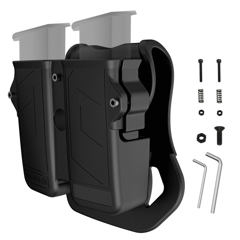 Double Stack Magazine Pouch | Pistol Mag Carrier Holster