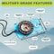 Waterproof Hiking Compass with Backpack Clip Best Survival Tool for Map Reading