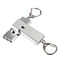 Flat Aluminum Alloy Survival Whistle Tube Outdoor EDC Tool for Emergency Situations