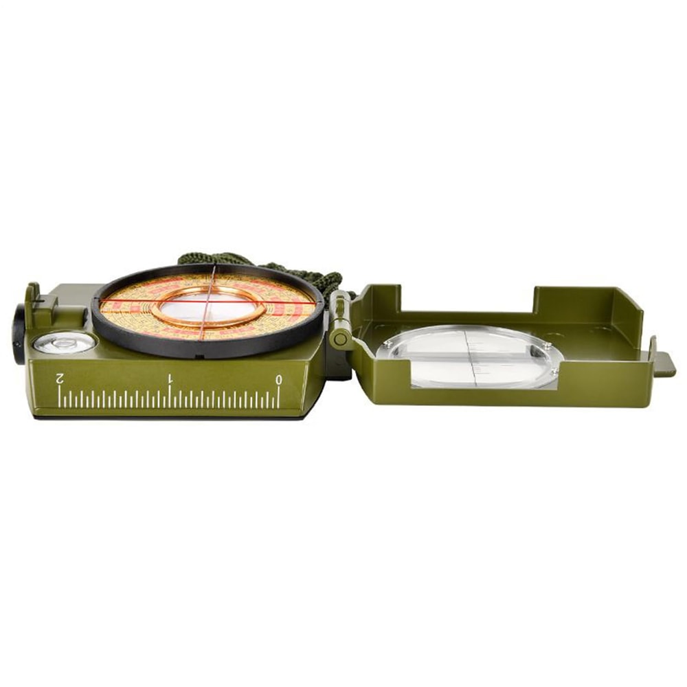 Waterproof Navigation Compass with Lanyard & Pouch Essential Gear for Backpacking and Camping