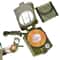 Waterproof Navigation Compass with Lanyard & Pouch Essential Gear for Backpacking and Camping