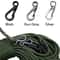 Mini Carabiner Paracord Tactical Gear Hooks Key Chain – Durable EDC Survival Climbing Spring Backpack Clasps Keychain