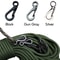 Mini Carabiner Paracord Tactical Gear Hooks Key Chain – Durable EDC Survival Climbing Spring Backpack Clasps Keychain