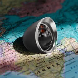 mini car compass dashboard mount abs acrylic direction finder for auto and boat navigation