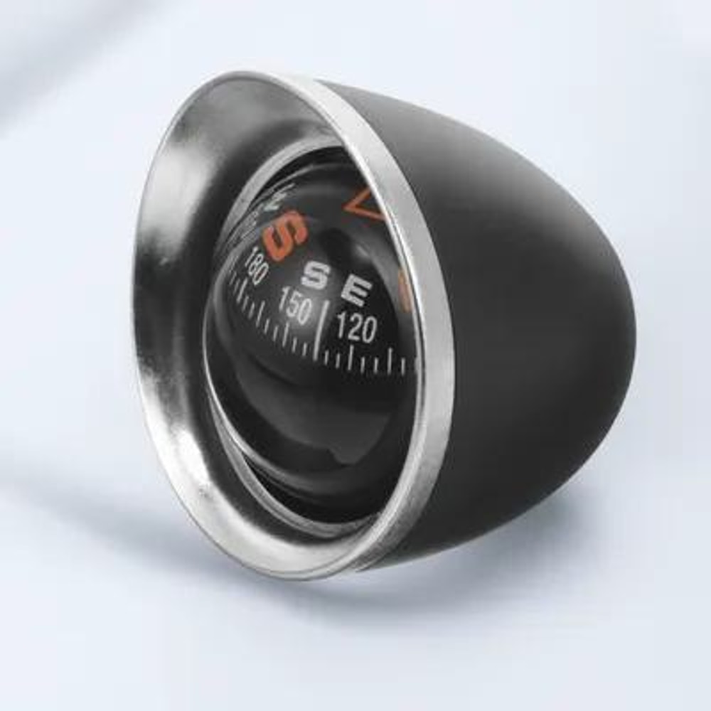 Mini Car Compass Dashboard Mount ABS Acrylic Direction Finder for Auto and Boat Navigation