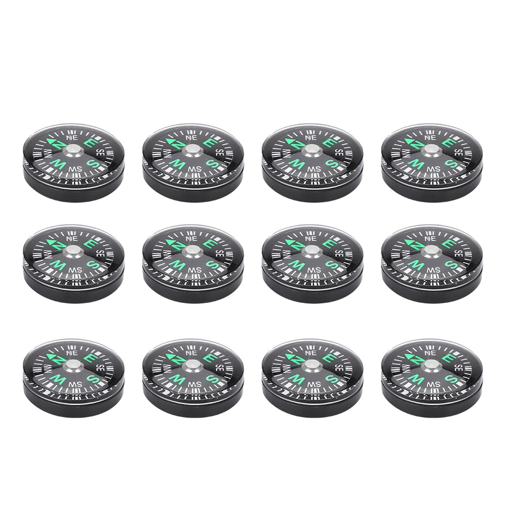 Mini Pocket Compass for Hiking, Camping, and Outdoor Adventures Survival Essential Oil-Filled Compass