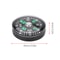 Mini Pocket Compass for Hiking, Camping, and Outdoor Adventures Survival Essential Oil-Filled Compass