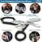 MuqiNush Multifunctional Stainless Steel Emergency Scissors Compact Portable Folding Tool For Outd 2