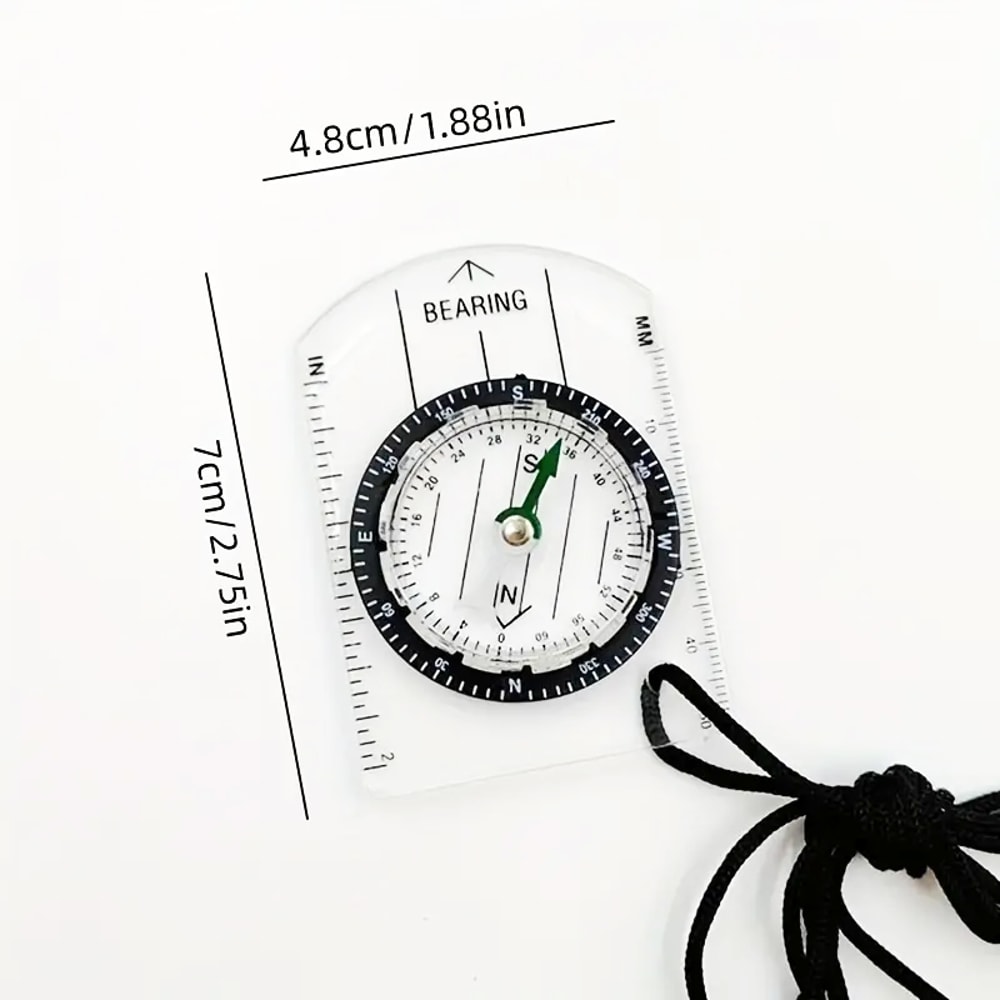 Orienteering Compass Set Map Compass for Hiking, Camping & Kids' Adventure