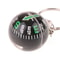 Portable Emergency Compass Keychain Lightweight Survival Tool for Hiking & Camping