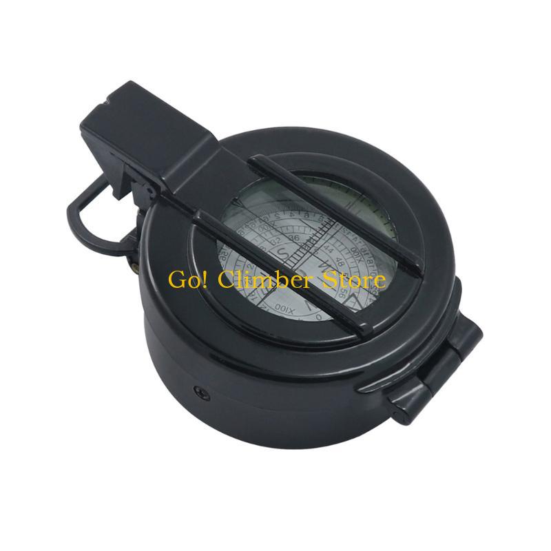 Vintage Luminous Pocket Compass for Camping, Hiking & Backpacking Durable Navigation Tool