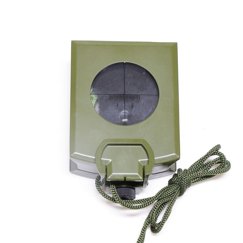 Military-Grade Multifunctional Luminous Outdoor Compass Survival Gear for Adventurers