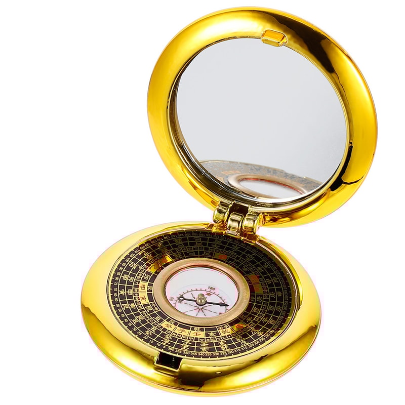 Portable Waterproof Feng Shui Compass For Outdoor Hiking Camping 0