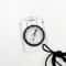 Mini Acrylic Transparent Compass with Keychain Rope Outdoor Map Measurement & Directional Tool