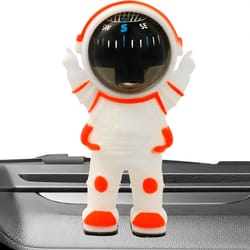 creative car compass decor easy installation dashboard accessory, cool navigation gadget for vehicles