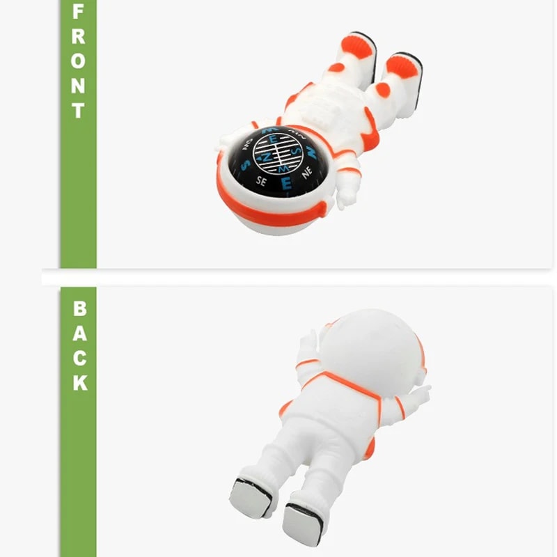 Creative Car Compass Decor Easy Installation Dashboard Accessory, Cool Navigation Gadget for Vehicles
